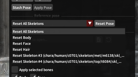 Reference Pose Selector