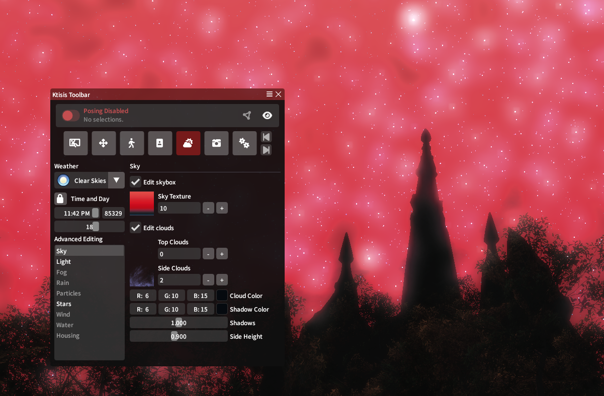 Weather Setting
